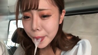 FC2PPV 2217427 Beauty blowjob in the car