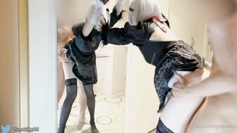 [COSPLAYFruitkitty] Creampie Cosplayer 2B