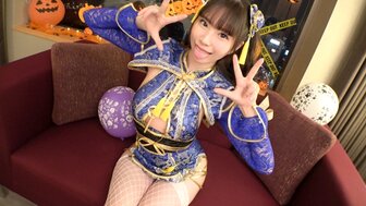 200GANA2612 Cum on Chun-Li's face on Halloween