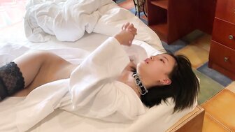 Doggy my slave and tried split leg fucking