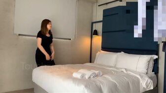 Hard fucking teen schoolgirl in front of window#17