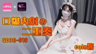 QDOG019 Cum in beautiful teen girl's mouth