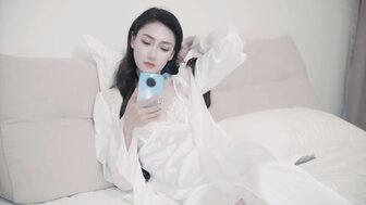 Beautiful goddess is so lewd when she gets fucked by handsome guy