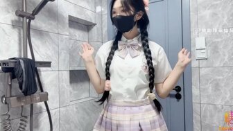 Beautiful school girl seduces her brother-in-law and rides on his dick