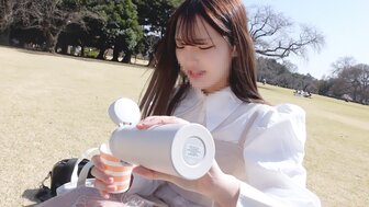 FC2PPV3695183 E-cup school babe eats cock in park and moans cute during sex