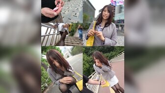 MAAN911 Cheating with unsatisfied woman and playing remote vibrator outdoor