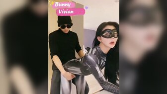 Facial and doggy fuck horny goddess who cosplay spiderman