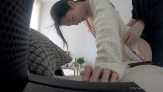 Hookup and doggy fucing young married wife, she is pretty and elegant.