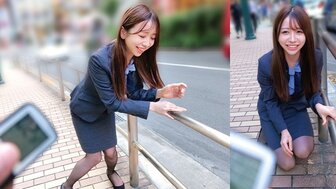 230ORECO663 Using remote vibrator to make pretty OL cum on street