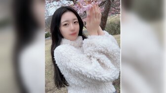 FC2PPV4384181 Beautiful college student with black long hair gets creampie twice in her tight pussy