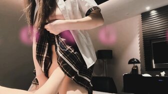 Innocent school baby says no to the man, but she is committed playing the cock [2]