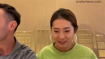 Fucking meow in bar toilet