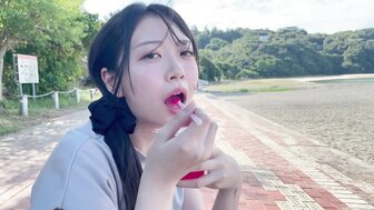 FC2PPV4522274 Innocent beauty comes back after grauduation one and half year, pick her up after she was drunk[Part2]