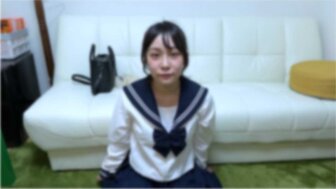 FC2PPV4536750 Pickup a cute school girl who like eating cock