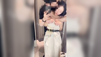 Travel Thailand with two beauties, expose in shopping mall and fuck in changing room