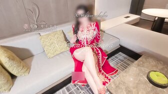 Fucking sexy bride at wedding night