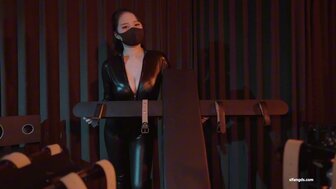 SM Queen trains her sex slave, but the slave is out of control and rapes her