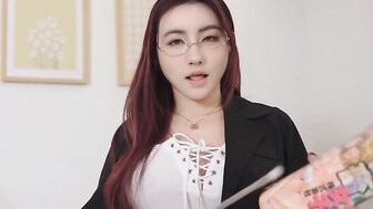 A perverted female teacher trains a pure but lustful student