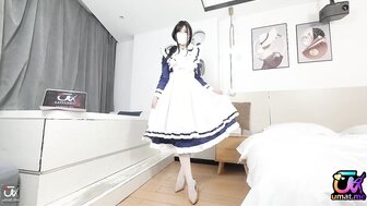 Cosplay Shiki Natsume who has sensitive body and was fucked to orgasm