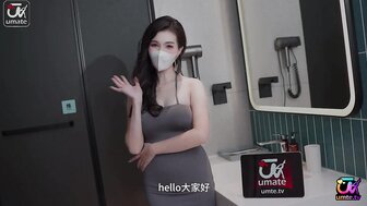 Lonely married woman seduces food deliveryman