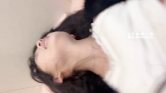 A fair-skin gal's nice breasts was shaking during sex