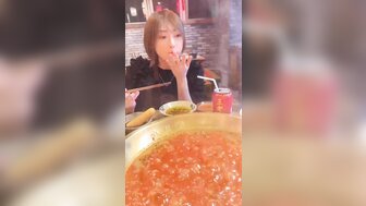 Short hair pretty babe riding dick