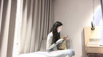 Fucking woman in black stockings