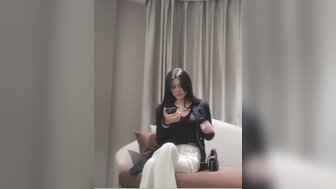 Long legs babe says dirty word during sex