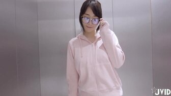 Fucking busty babe when she got stuck in elevator