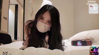 The female subordinate working overtime seduces her boss with her incredibly wet and lustful vagina.