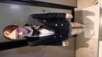 FC2PPV4925085 Having sex with a girl in a school uniform with pigtails without a condom and ejaculating inside her[Part2]