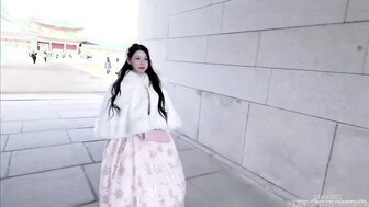 Spent the day touring South Korea with a busty beauty, then had wild sex at the hotel that night