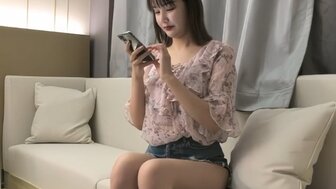 Hard fucking hot babe who wore denim shorts