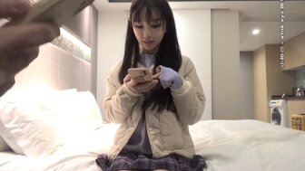 Innocent teen girl makes him cum twice