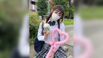 FC2PPV3090699 Cum in cute school girl with double ponytail