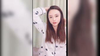 Pretty woman masturbated . Her moaning sound attracted the man to fuck her