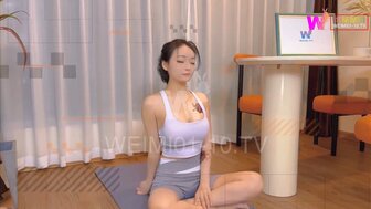 Yoga tutor gets fucked by her student